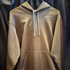 Nike Men's Dark Green Hoodie